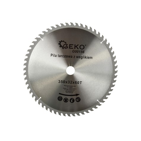 TCT circular saw blade for wood 350x32x60T