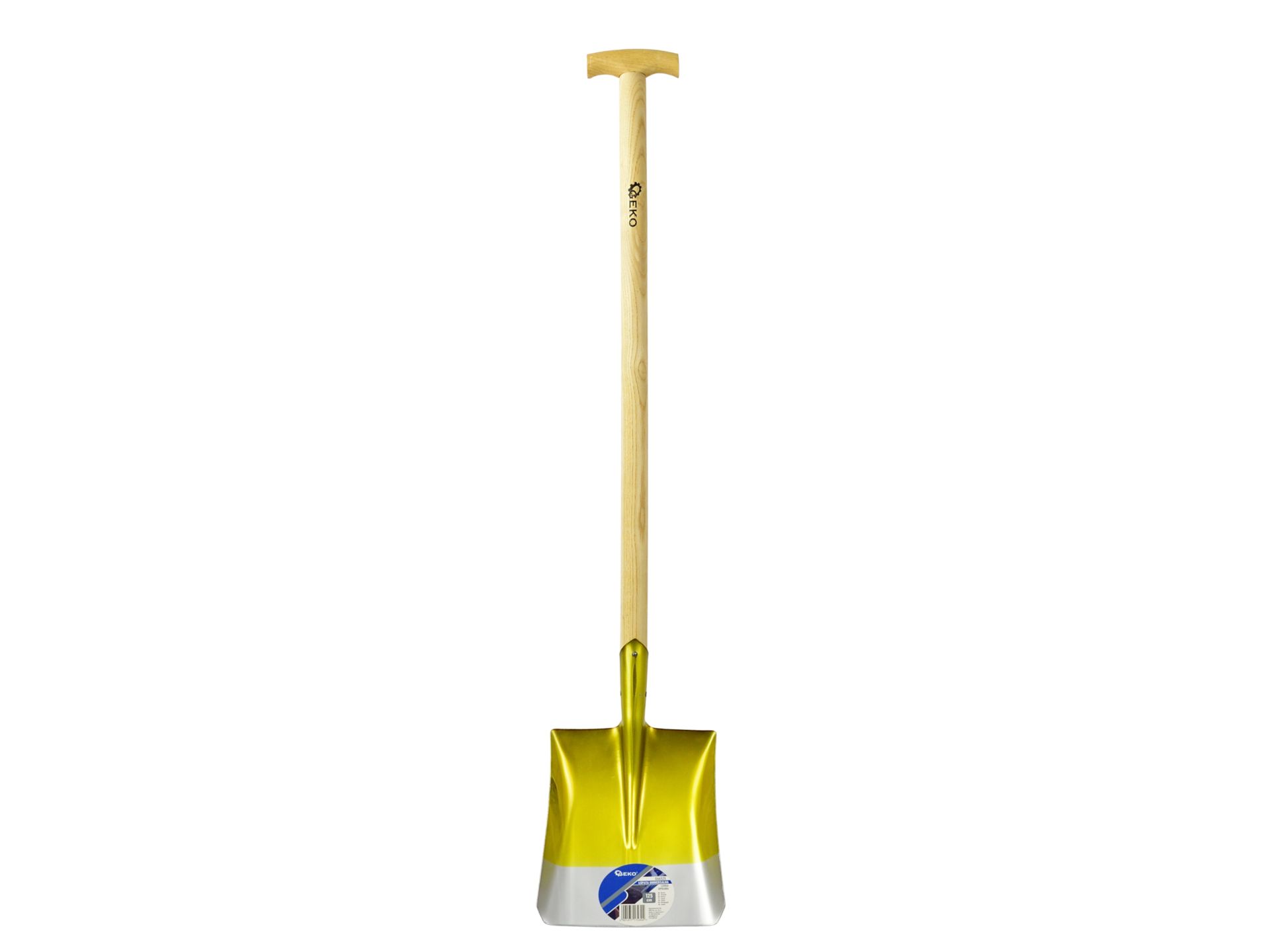 Universal shovel lightweight with wooden handle 125cm