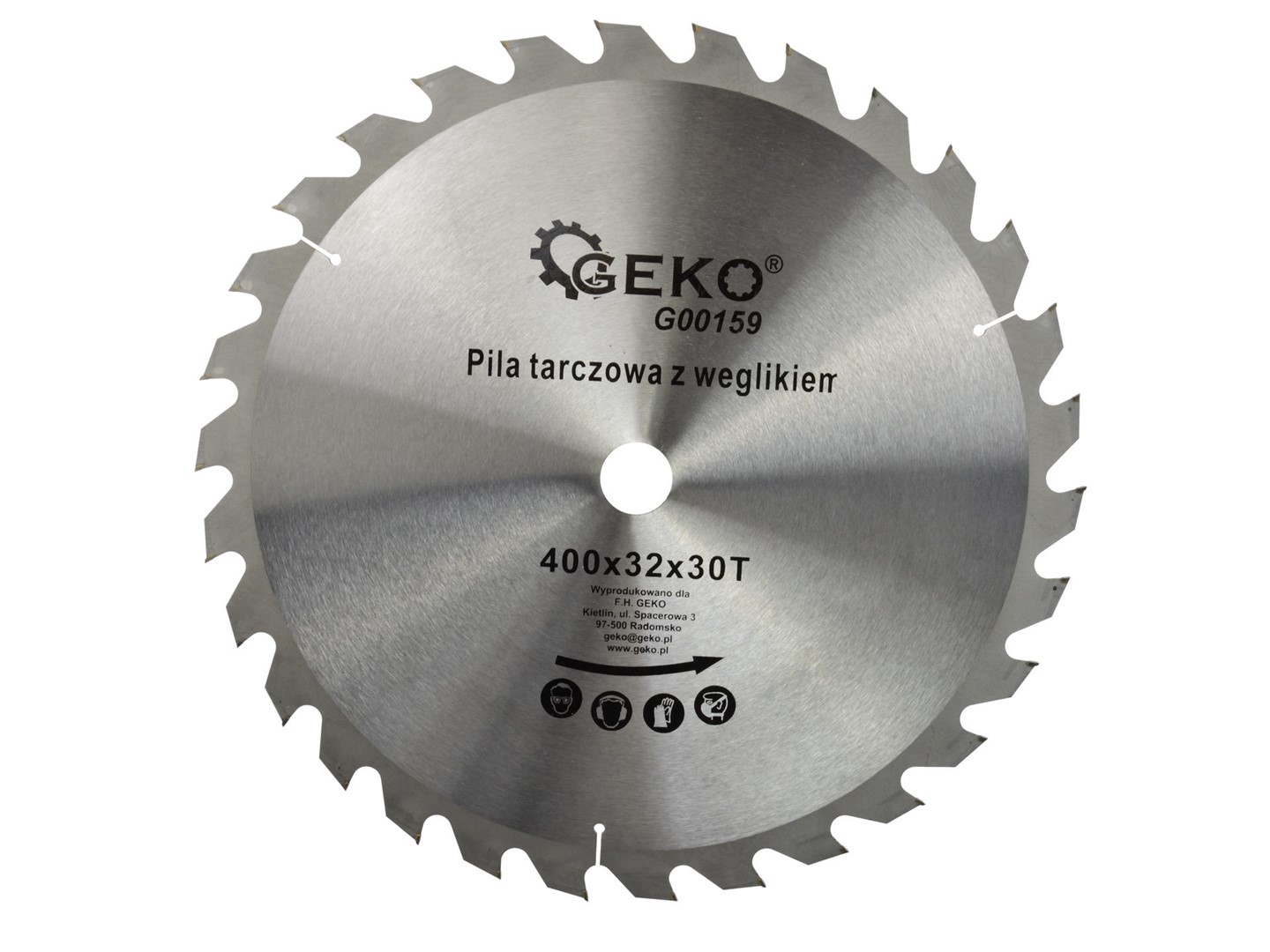 TCT circular saw blade for wood 400x32x30T