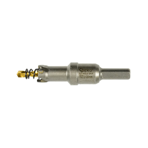 Otwornica widiowa - koronka do metalu 16mm z wiertłem tytanowym (100)
