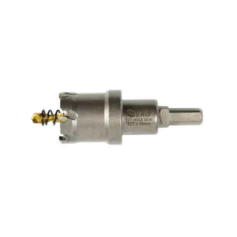 Otwornica widiowa - koronka do metalu 30mm z wiertłem tytanowym (100)