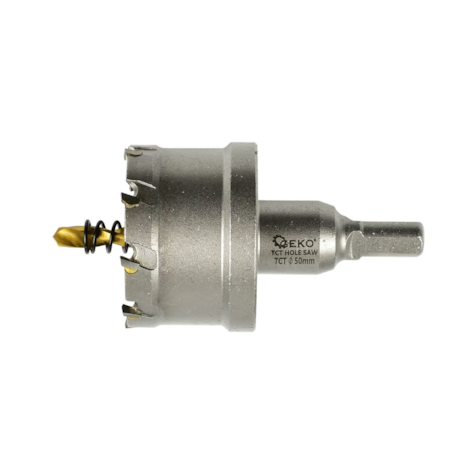 Otwornica widiowa - koronka do metalu 50mm z wiertłem tytanowym (60)