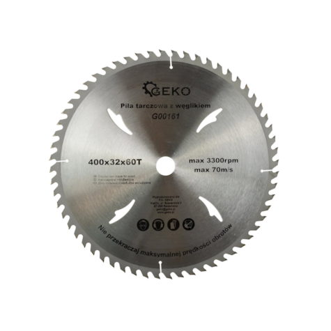 TCT circular saw blade for wood 400x32x60T