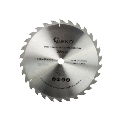 TCT circular saw blade for wood 450x32x30T