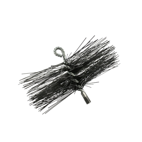 Round Wire Chimney Brush PVC 200mm