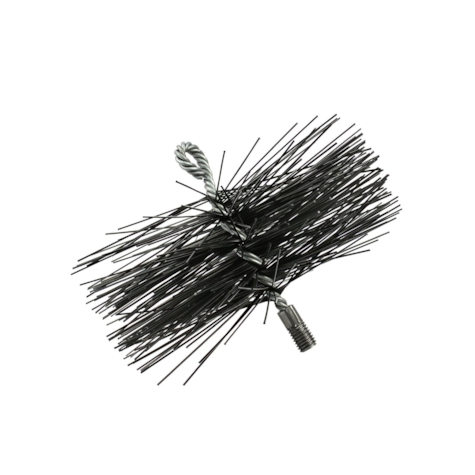 Round Wire Chimney Brush PVC 175mm