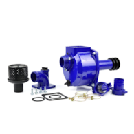 2  water pump driven by a V-belt