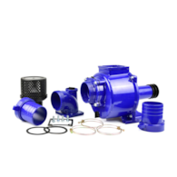 4  water pump driven by a V-belt