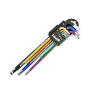 9pcs Long Arm Ball Point Hex Key Set S2 material