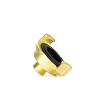 Brass connector compatible with GEKA connector – internal thread 1/4”