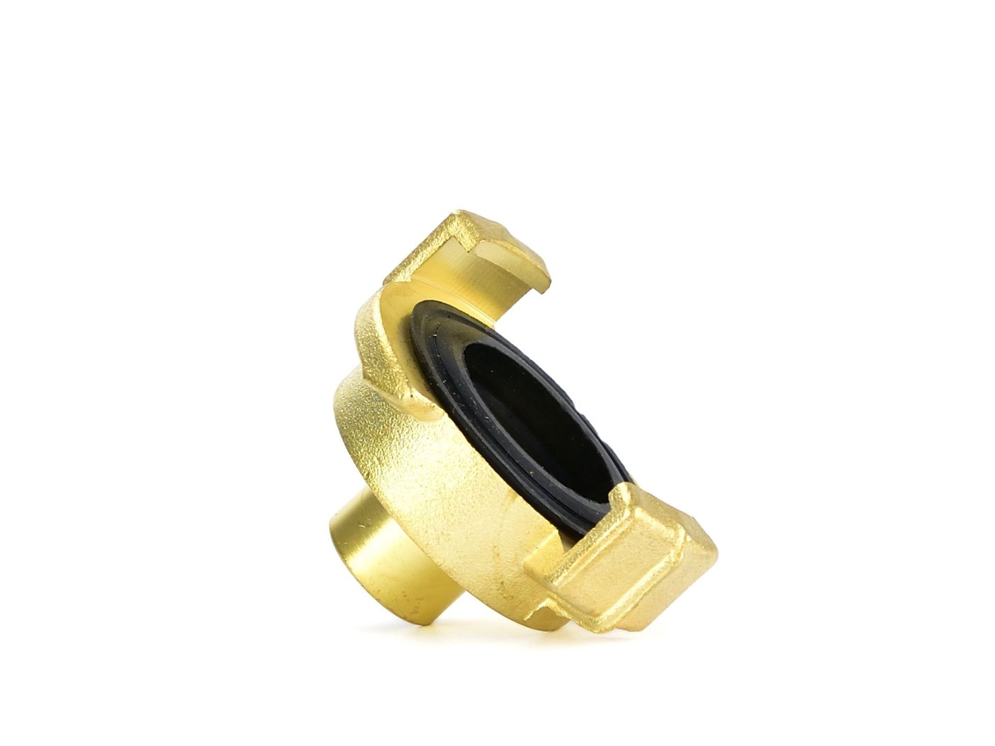 Brass connector compatible with GEKA connector – internal thread 1/4”