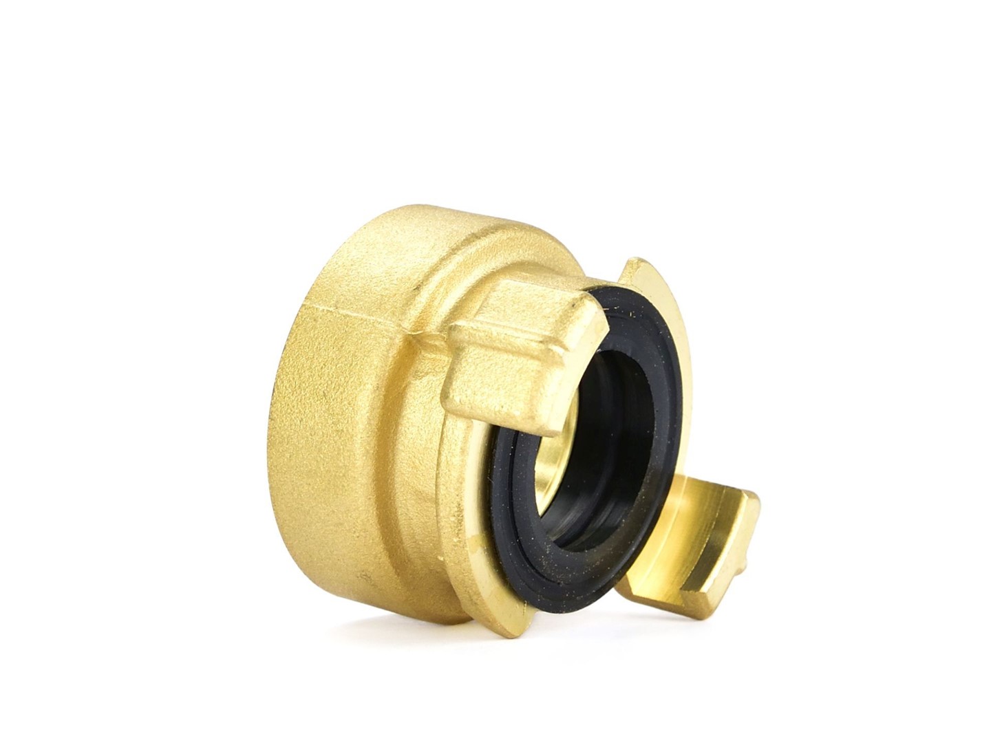 Brass connector compatible with GEKA connector – internal thread 1 1/4”