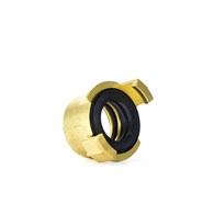 Brass connector compatible with GEKA connector – internal thread 1”