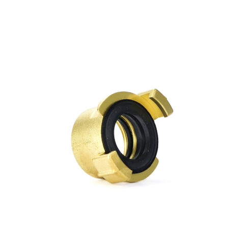 Brass connector compatible with GEKA connector – internal thread 1”