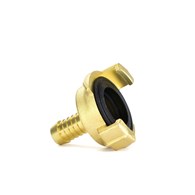 Brass connector compatible with GEKA connector 1/2”