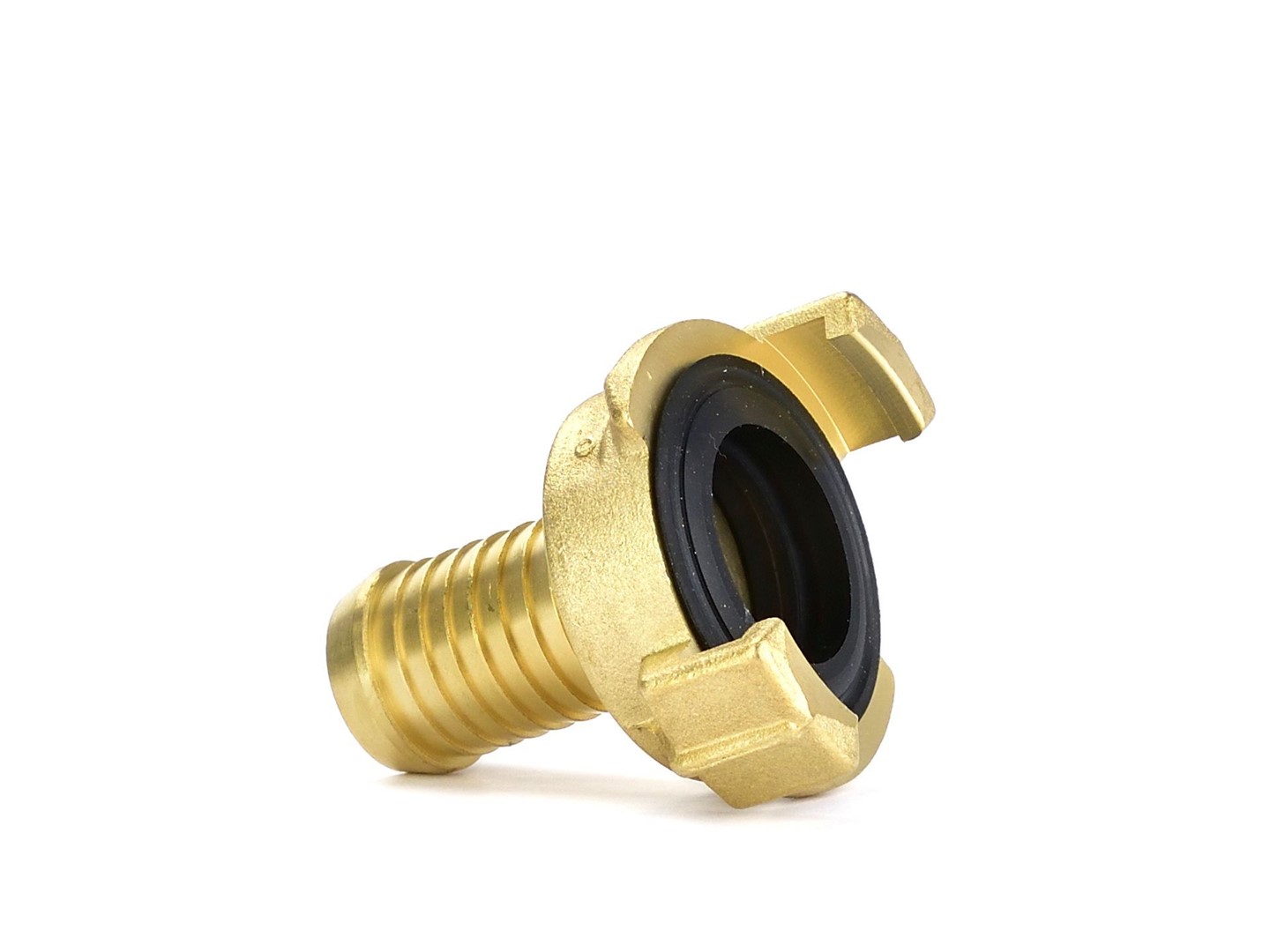 Brass connector compatible with GEKA connector 3/4”