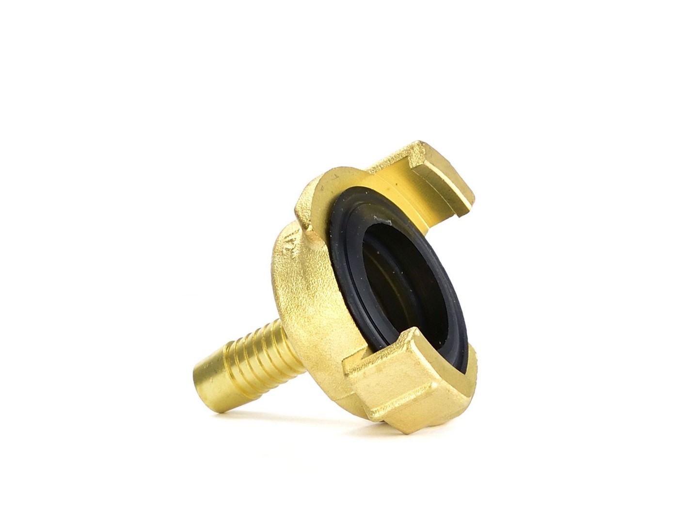 Brass connector compatible with GEKA connector 3/8”