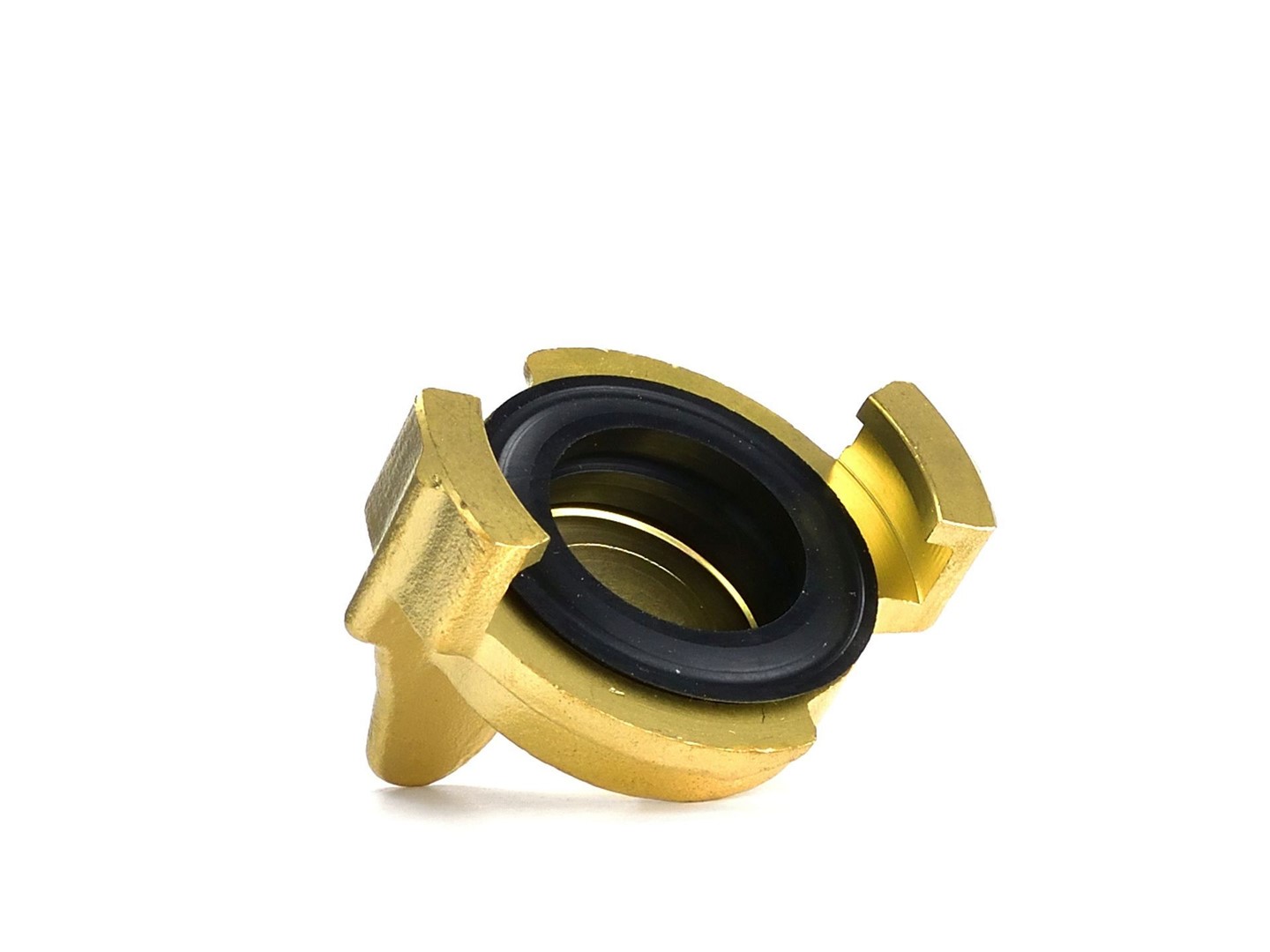 Brass connector compatible with GEKA connector - dummy coupling