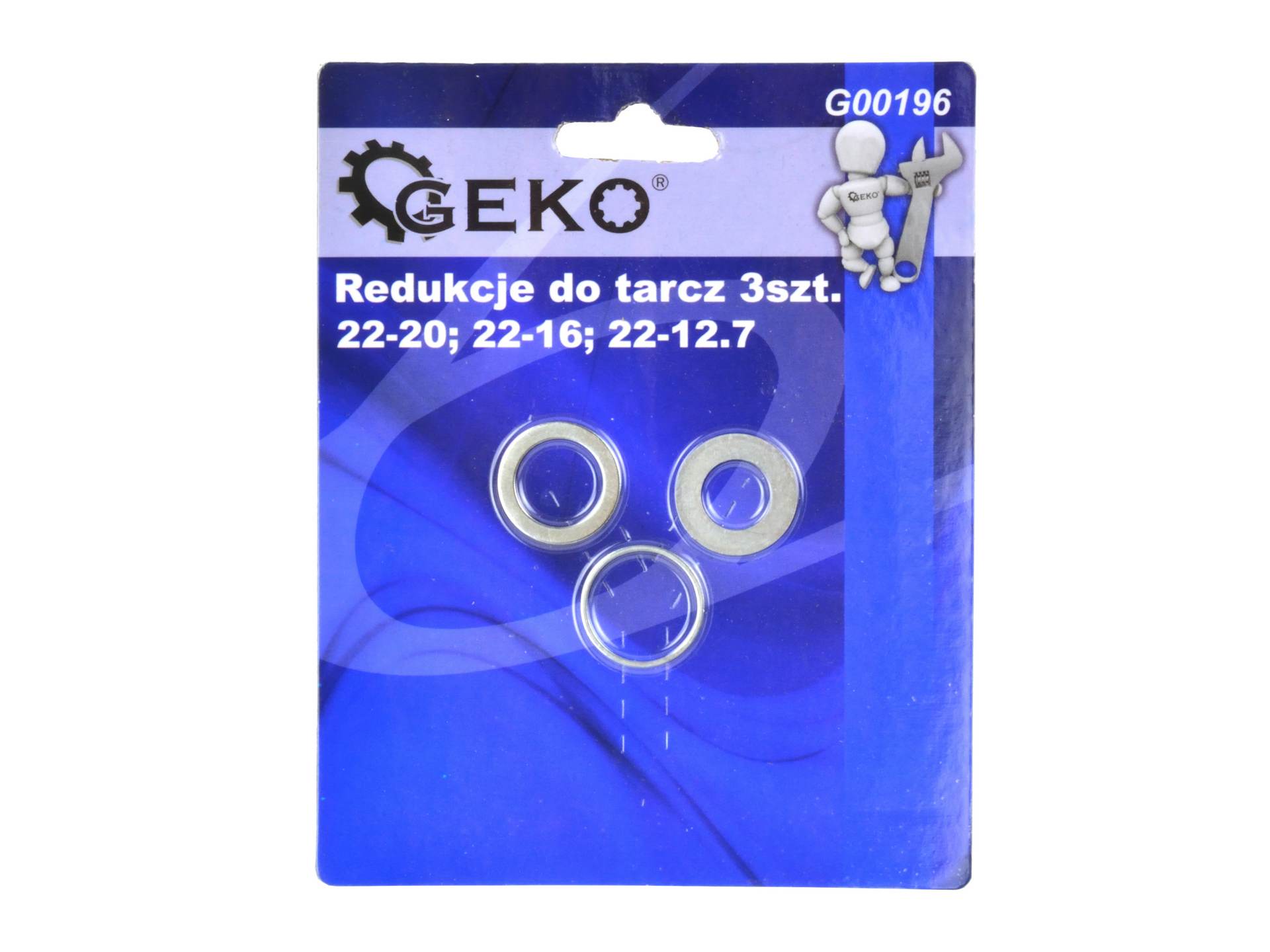 Reduction Ring Set 3 pcs 22 / 20 - 16 - 12.7mm