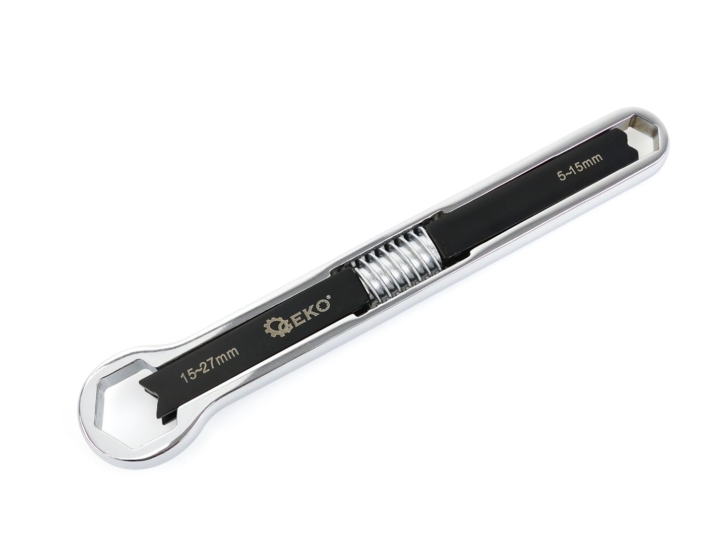 Universal wrench double-sided 5-27mm / 5-15mm CrV