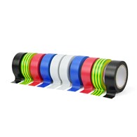 Set of insulating tapes 19mm x 0.13mm x 5m – 10 pcs. (5 colors)