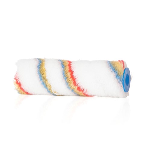 Paint roller - polyacrylic (multicolor) 15cm 30mm