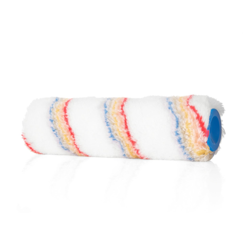 Wałek malarski poliakryl długie włosie 18mm (multicolor) 25cm 48mm fi-8mm (100)