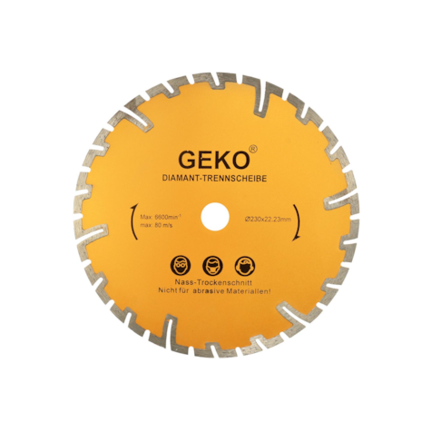 Tarcza diam.230mm głębokie cięcie GEKO (25)