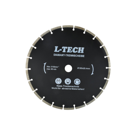 Segmented Rim Diamond Blade 300x8x25,4mm