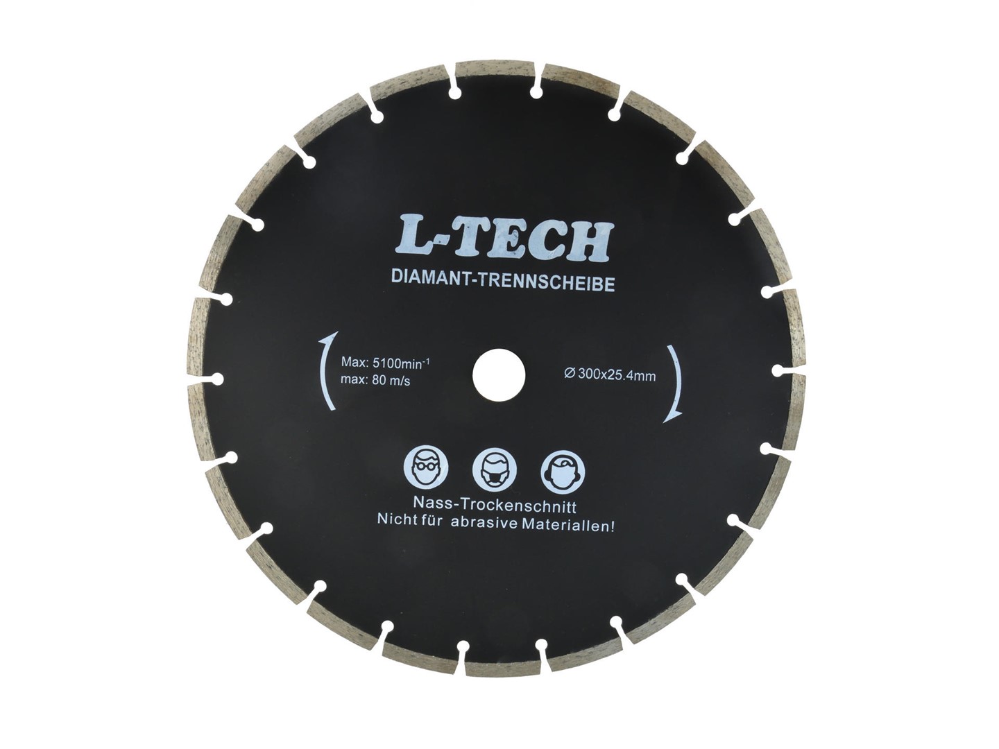 Segmented Rim Diamond Blade 300x8x25,4mm