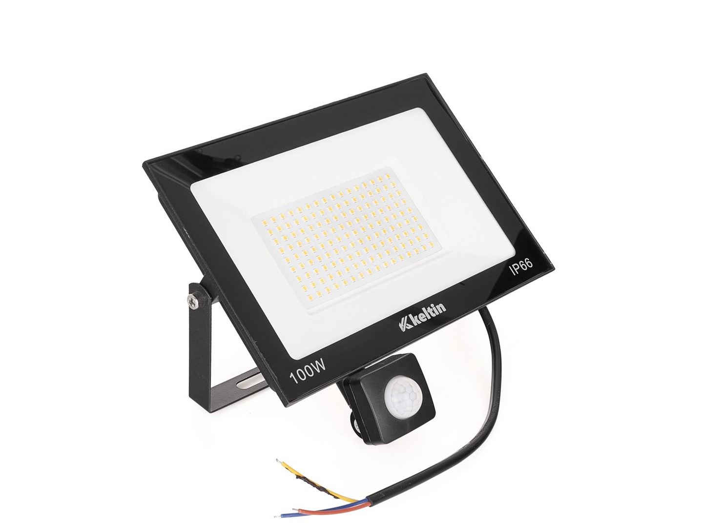 LED floodlight 100W with a motion sensor – cold white color 6500K