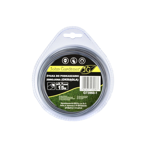 Reinforced Nylon line 2.7mm x 15m Round