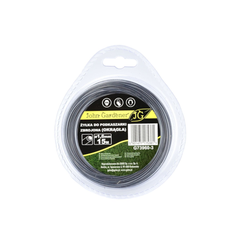 Reinforced Nylon line 1.6mm x 15m Round