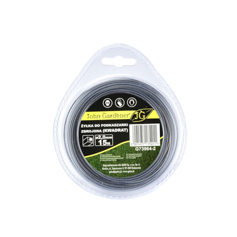 Reinforced Nylon line 2.0mm x 15m Square