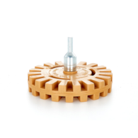 Gumowy krążek do usuwania kleju + adapter (karbowany) (100)