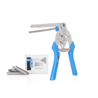 Hog ring plier + 600pcs M type staples