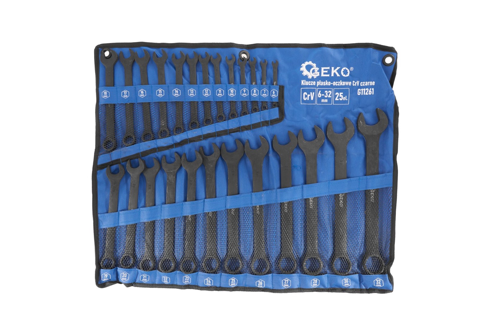 Combination Spanner eliptical set 6-32mm 25pcs