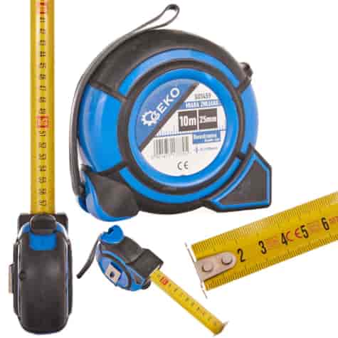 Measure tape 10mx25mm Double Side