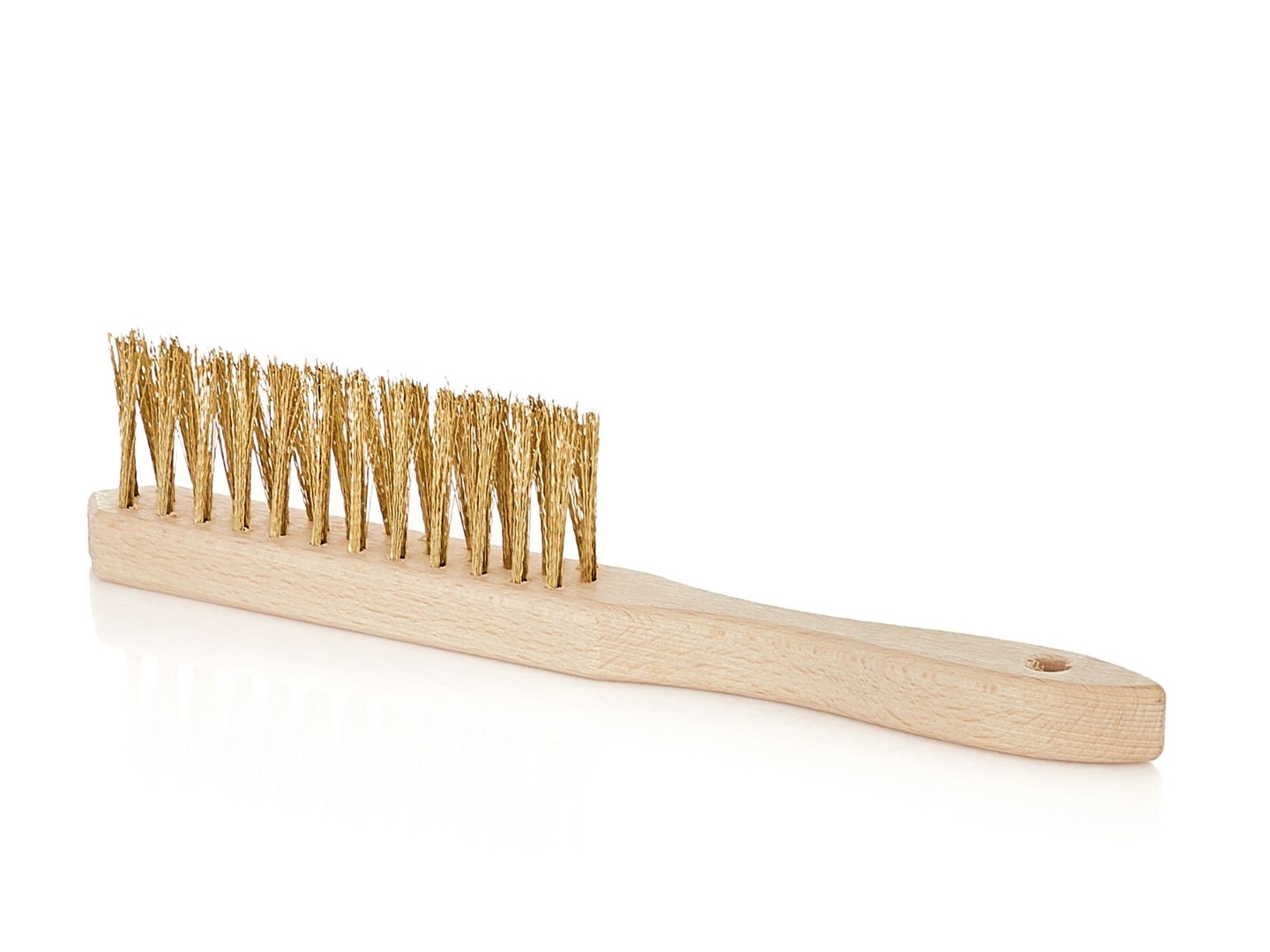 3-row rust removal wire brush (slim)