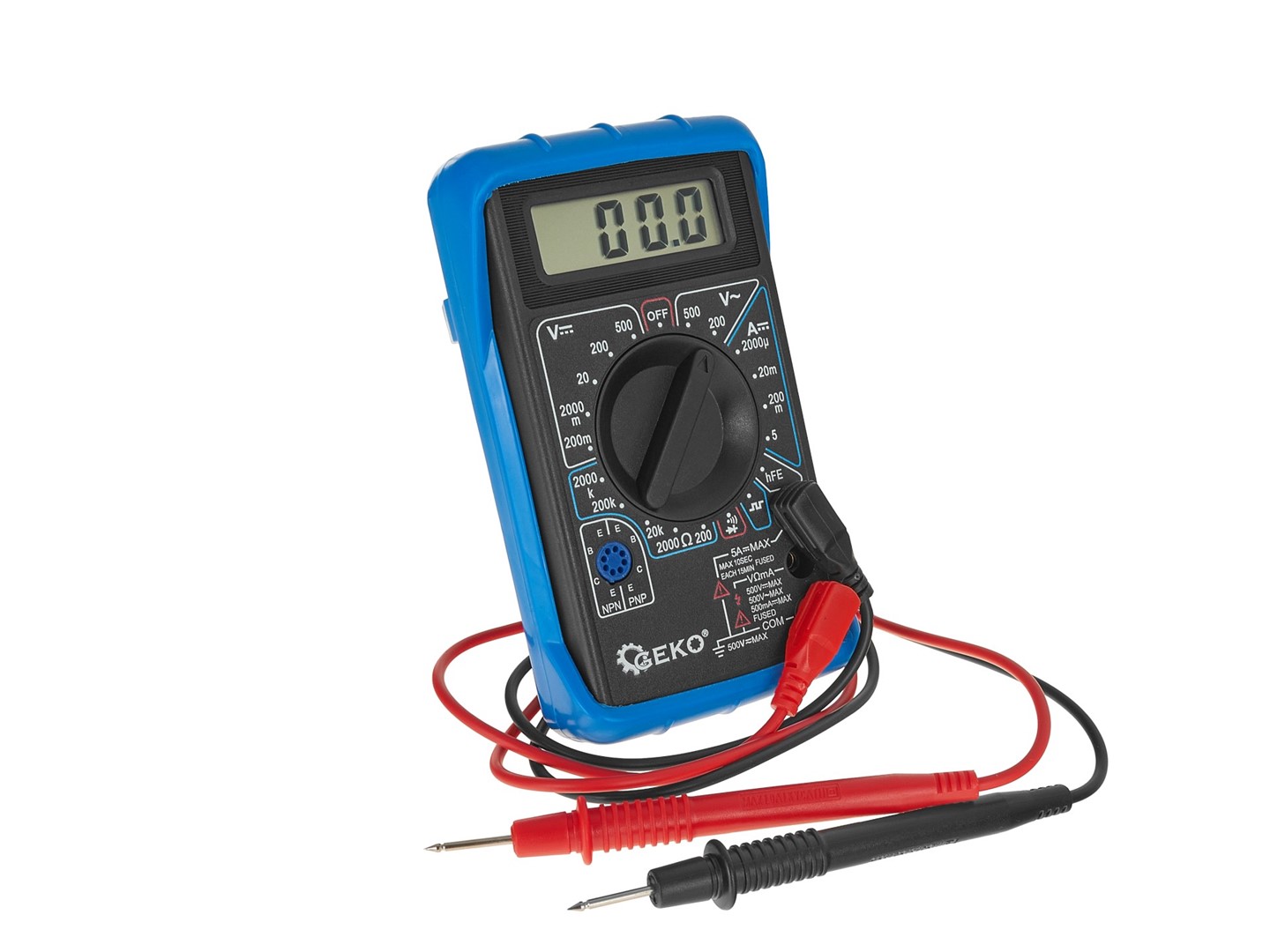 Digital multimeter with buzzer