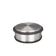 Freestanding door stopper - low (brushed nickel finish)