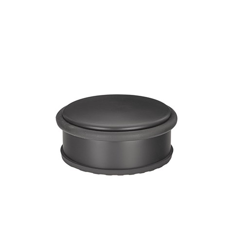 Freestanding door stopper - low (black matt finish)