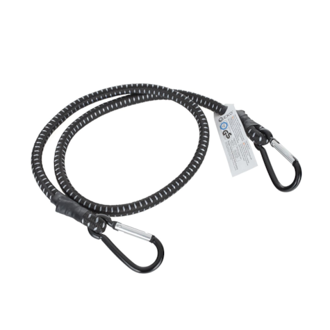 Bungee cord with carabiners 10mm x 90cm