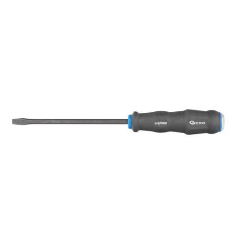 Wkrętak płaski do pobijania 6x150mm CrV (12/120)