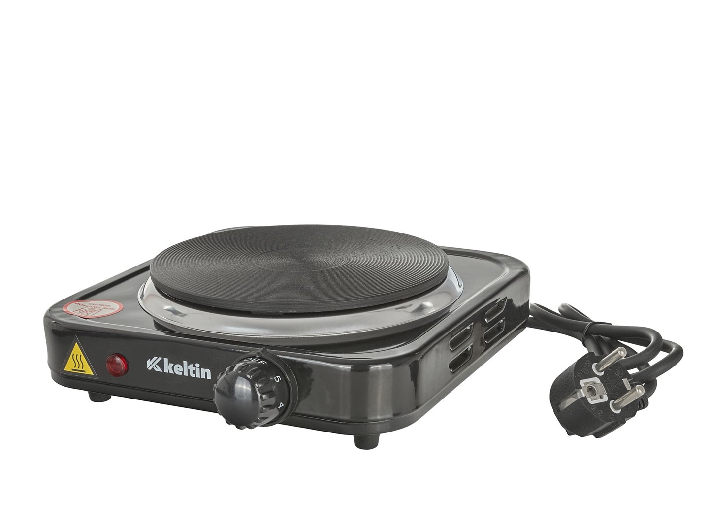 Portable electric single burner hot plate stove 1000W