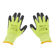 Thermal fluorescent work gloves size 8