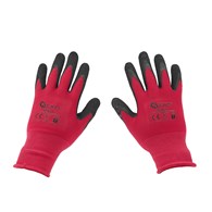 Coated protective gloves size 7 – pink