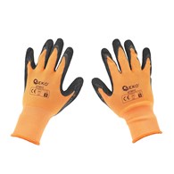 Coated protective gloves size 9 – orange