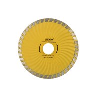 Continuous Turbo Plus Rim Diamond Blade 125x22mm GEKO Profi