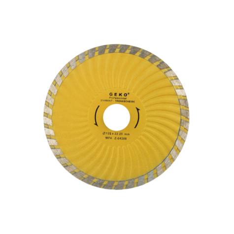 Tarcza diam.125mm turbo plus GEKO (100)